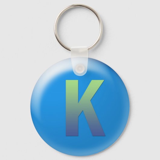 Letter K Sleutelhanger (Voorkant)