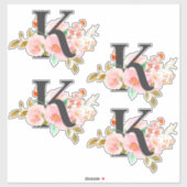 Letter K Sticker (Vel)