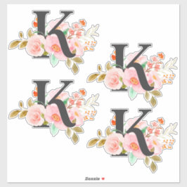 Letter K Sticker