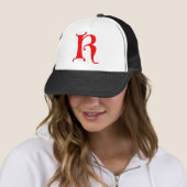 Letter K Trucker Pet (In situ)