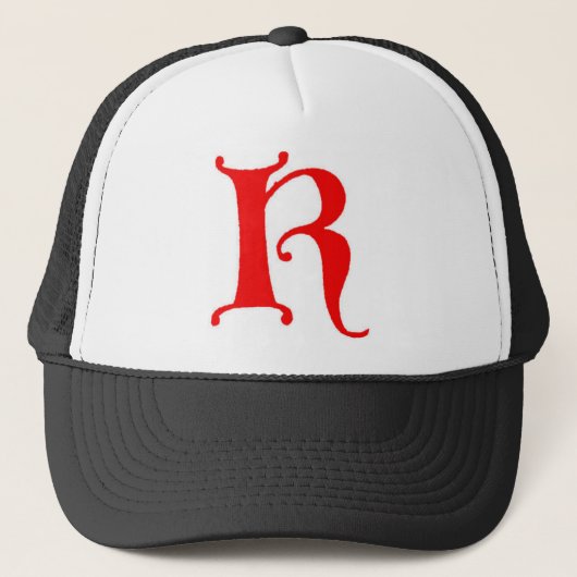 Letter K Trucker Pet (Voorkant)