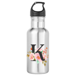 Letter K Waterfles