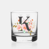 Letter K Whisky Glas (Achterkant)