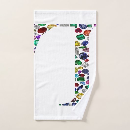 Letter L Bad Handdoek (Handdoek)