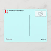 Letter L Briefkaart (Achterkant)