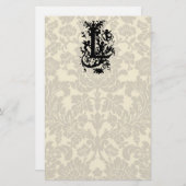  letter "L" Briefpapier (Voorkant / Achterkant)