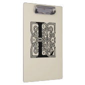 Letter L  Celtic Knot Monogram Klembord (Rechts)