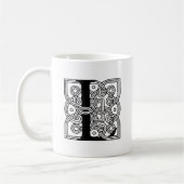 Letter L Celtic Knot Monogram Koffiemok (Links)