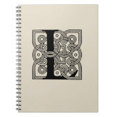 Letter L Celtic Knot Monogram Notitieboek (Voorkant)