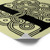 Letter L  Celtic Knot Monogram Poster (Hoek)