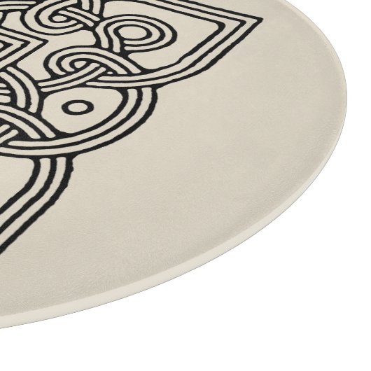 Letter L  Celtic Knot Monogram Snijplank (Hoek)