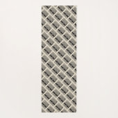 Letter L Celtic Knot Monogram Yogamat (Achterkant)