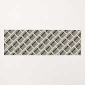 Letter L Celtic Knot Monogram Yogamat (Voorkant (horizontaal))