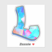 Letter L _ Graffiti alfabet letters Stickers (Vel)