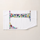 Letter L Handdoek (Handdoek)