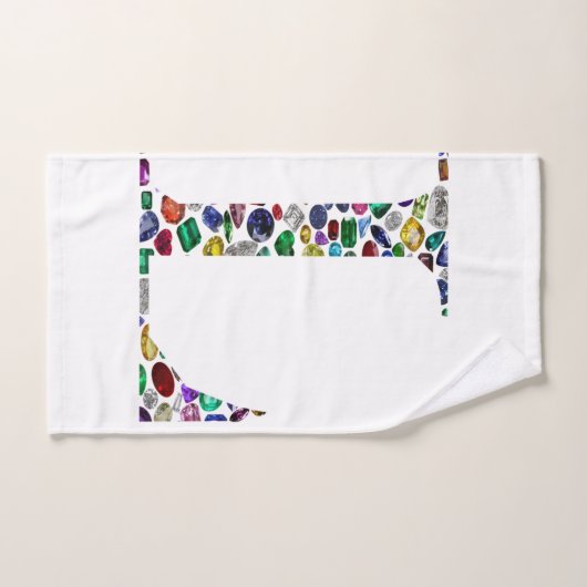 Letter L Handdoek (Handdoek)