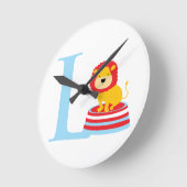 Letter L Initiaal-klok Ronde Klok (Hoek)