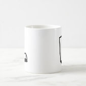 Letter L Koffiemok (Center)