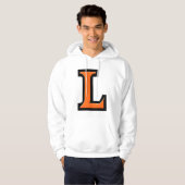 Letter L: Legendarisch, weelderig en luxe comfort! Hoodie (Voorkant volledig)