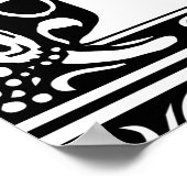 Letter L Medieval Monogram Initiaal Poster (Hoek)