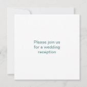 Letter L Monogram Fleur de lis Kaart (Achterkant)