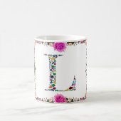 Letter L Monogram Koffiemok (Center)