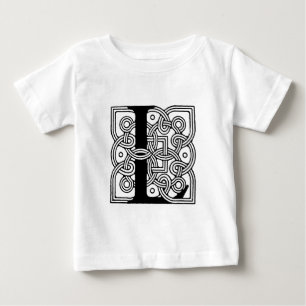 Letter L Monogram Vintage Keltische Knoopprint