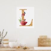 Letter l poster (Keuken)