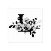Letter L Rubberstempel (Afrduk)