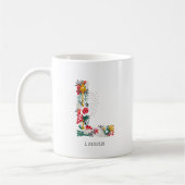 letter L | Whimsical Floral Letter Monogram I Mok (Links)