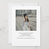 Letter Lijst bewerkbaar kleurenAfstuderen Kaart (Achterkant)