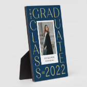 Letter Lijst EDITABLE KLEURENSCHAP Afstuderen Fotoplaat (Zijkant)