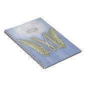 Letter M Angel Monogram Notitieboek (Rechterzijde)