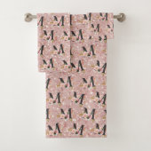 Letter M Bad Handdoek (Insitu)