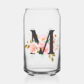 Letter M Blikvorm Glas (Achterkant)