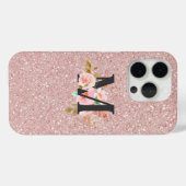 Letter M Case-Mate iPhone Case (Achterkant (horizontaal))