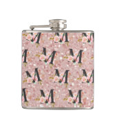 Letter M Heupfles (Voorkant)