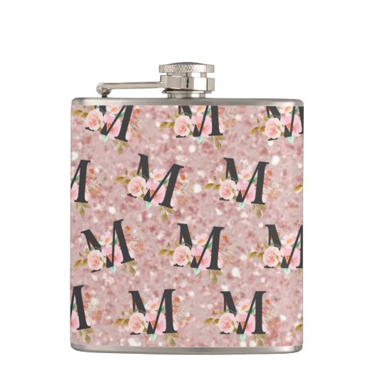 Letter M Heupfles (Voorkant)