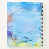 Letter M Initiaal Naam Alfabet Schattige Retro Notitieboek (Achterkant)