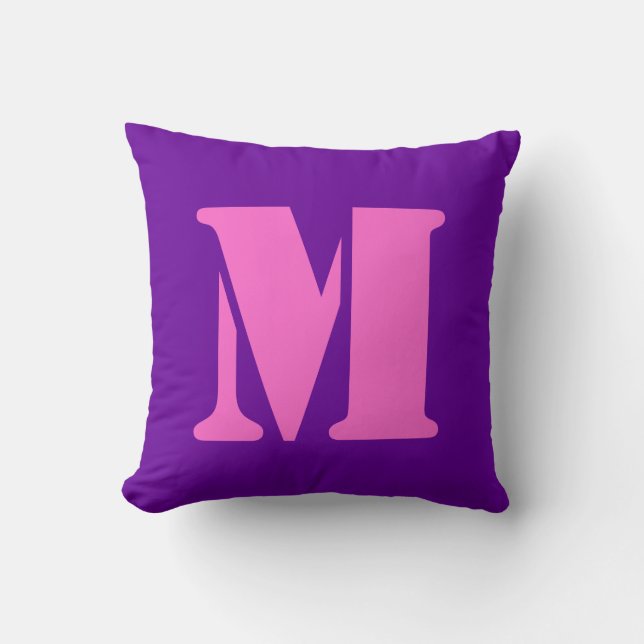 Letter M Kussens (Voorkant)