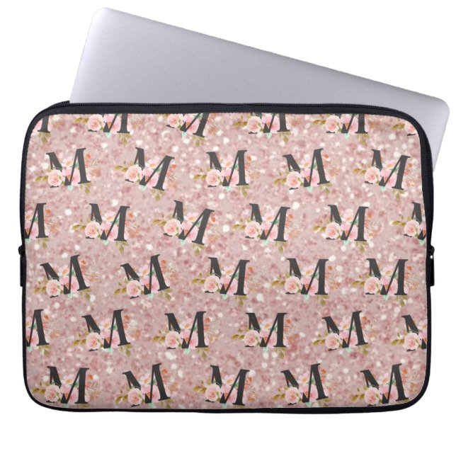 Letter M Laptop Sleeve (Voorkant)
