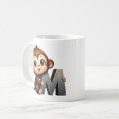 Letter M like Money Classic Mok, 325 ml Koffiemok (Voorkant links)