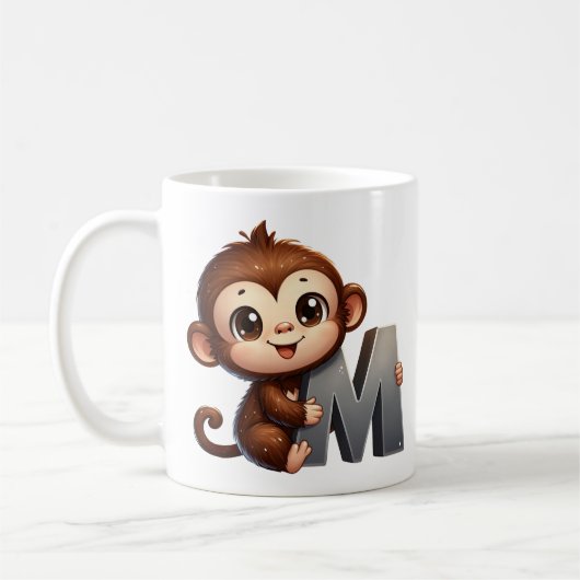 Letter M like Money Classic Mok, 325 ml Koffiemok (Links)