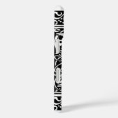 Letter M Middeleeuws Monogram Art Nouveau Case-Mate iPhone Case (Achterkant / Rechts)