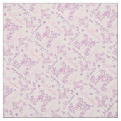 Letter M monogram gepersonaliseerde naam Monika Stof (Swatch)