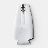 Letter M Monogram Initiaal USA Flesjeskoeler (Achterkant)