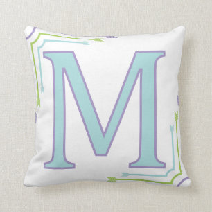 Letter M - Monogram Pillow Kussen