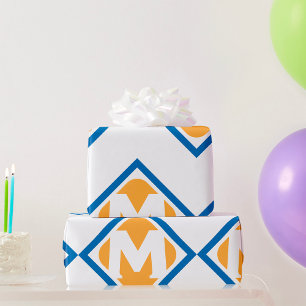 Letter M-pictogram Cadeaupapier