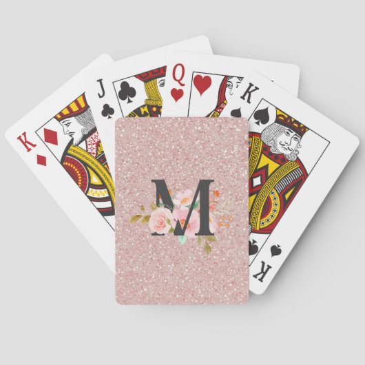 Letter M Pokerkaarten (Achterkant)