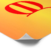 Letter M Poster (Hoek)